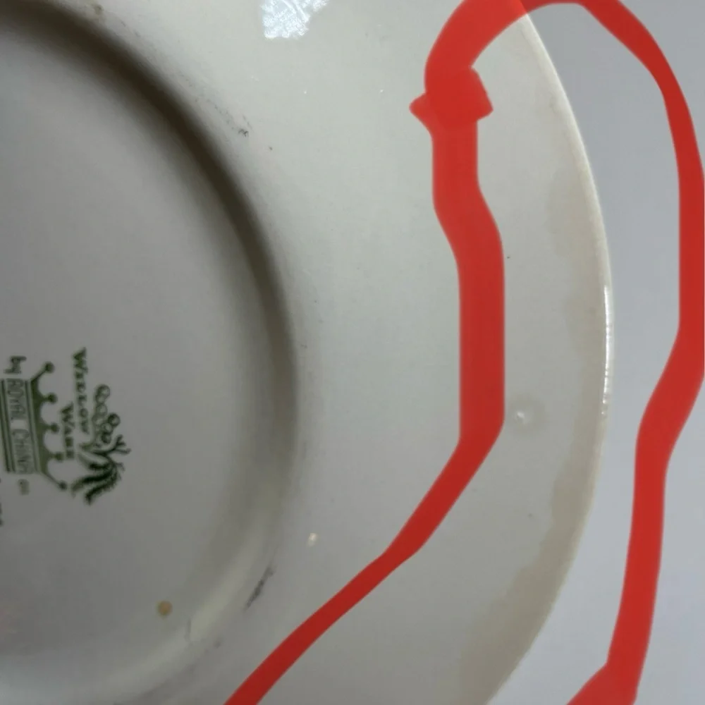 Classic Blue and White Ceramic Serving Dish